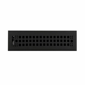 Signature Hardware HV-1015-212-CI Cast Iron Floor Register w/Louvers (3.25" x 13.25" Overall)