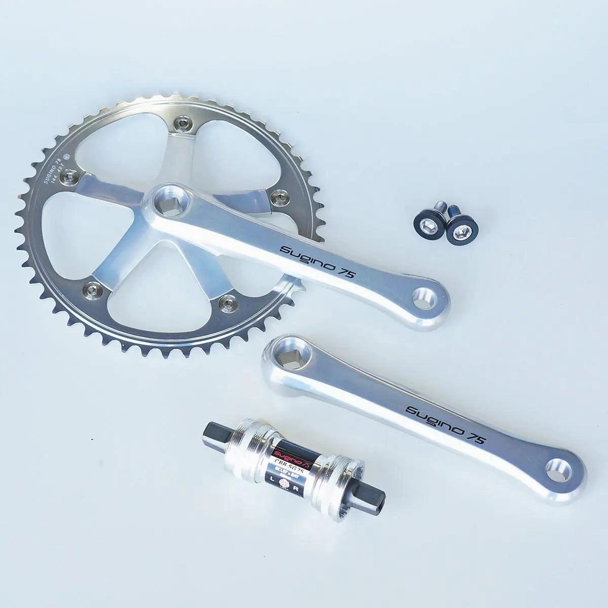Sugino 75 Complete Crankset (incl. Sugino 75 Chainring   Bottom Bracket)
