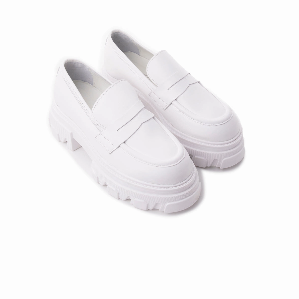 Tahara White Leather