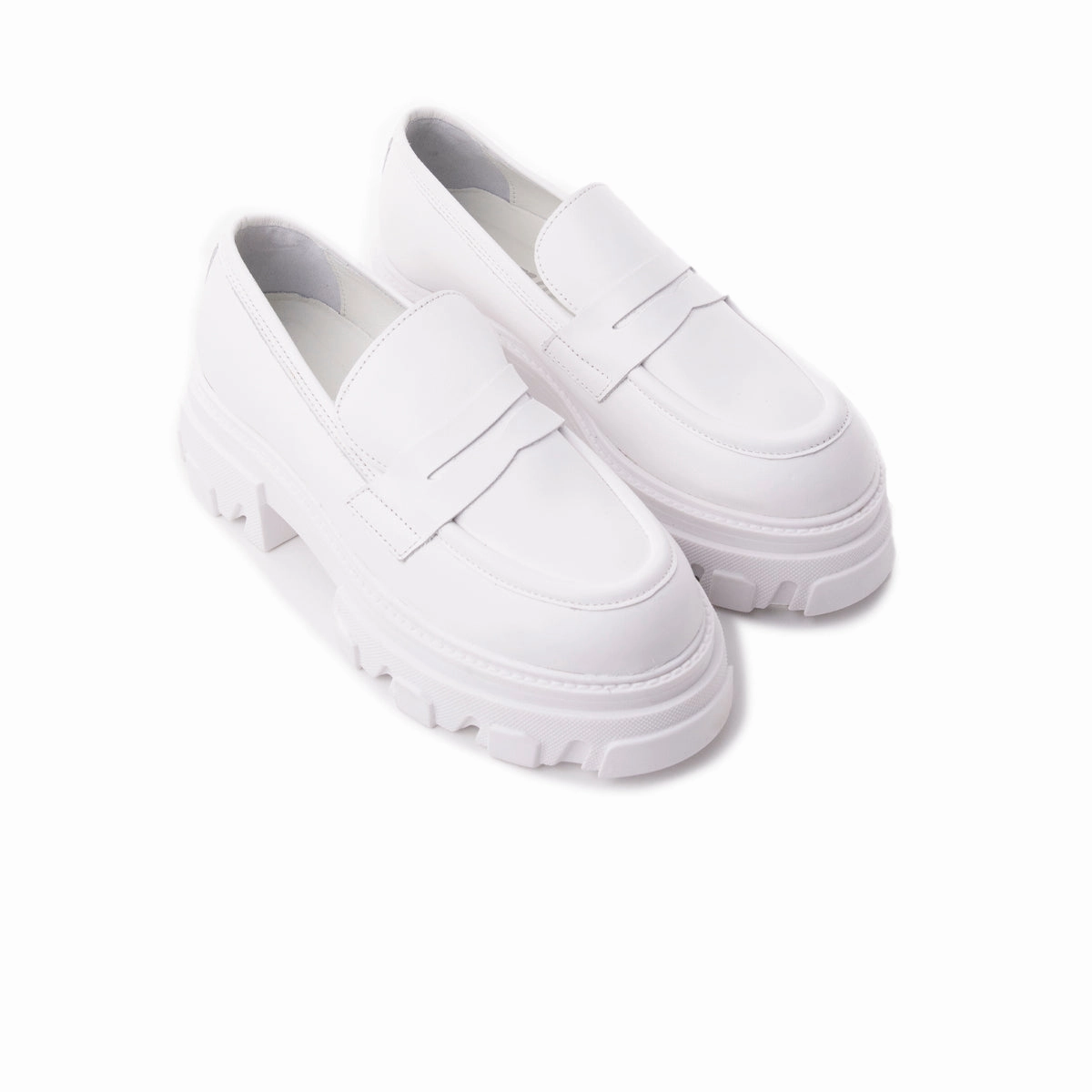 Tahara White Leather
