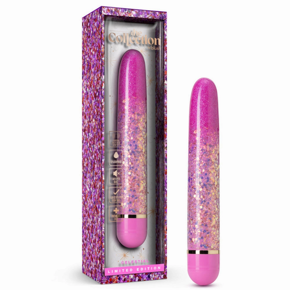 The Collection Multispeed Holographic Glitter Vibrator