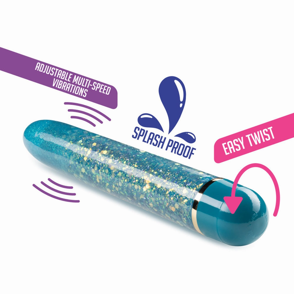 The Collection Multispeed Holographic Glitter Vibrator
