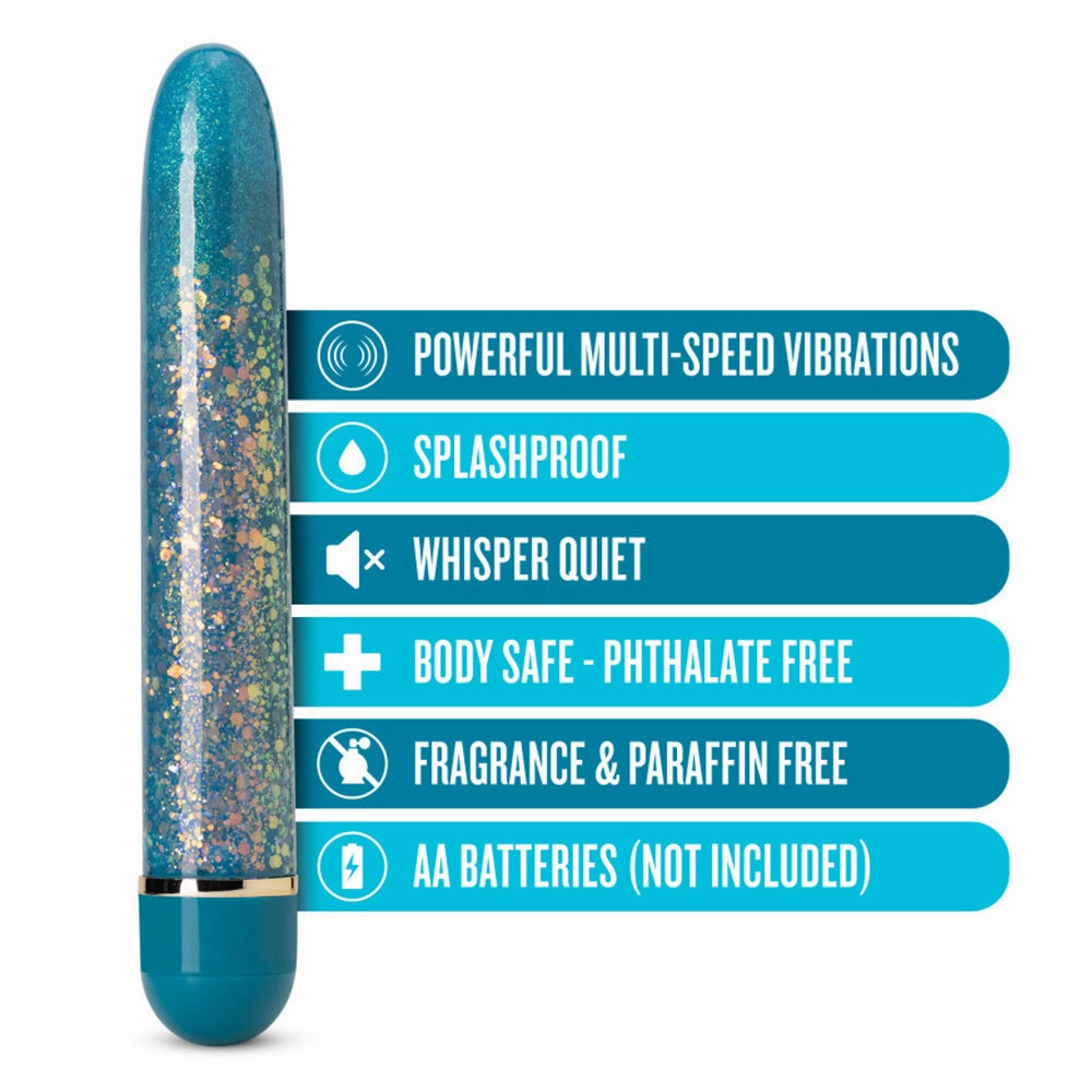 The Collection Multispeed Holographic Glitter Vibrator