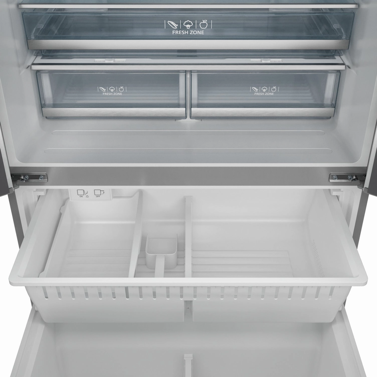 Thor Kitchen Stainless Steel French Door Counter-Depth Refrigerator with Ice Maker| Gordon Ramsay Collection (20.3 cu.ft.) - RF3621CTD99-RSG