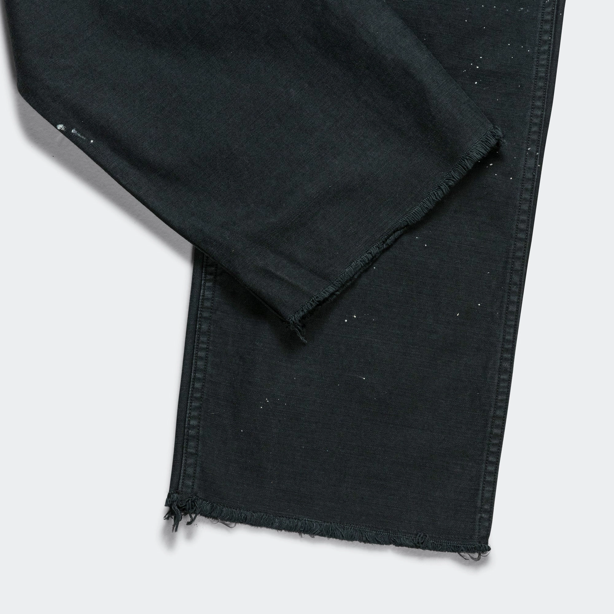 US Army Fatigue Pants x UP THERE (Regular Fit) - Black Stone Wash