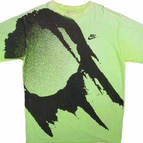 VINTAGE NIKE ALL OVER PRINT TENNIS TEE SHIRT 1987-1994 SIZE XL