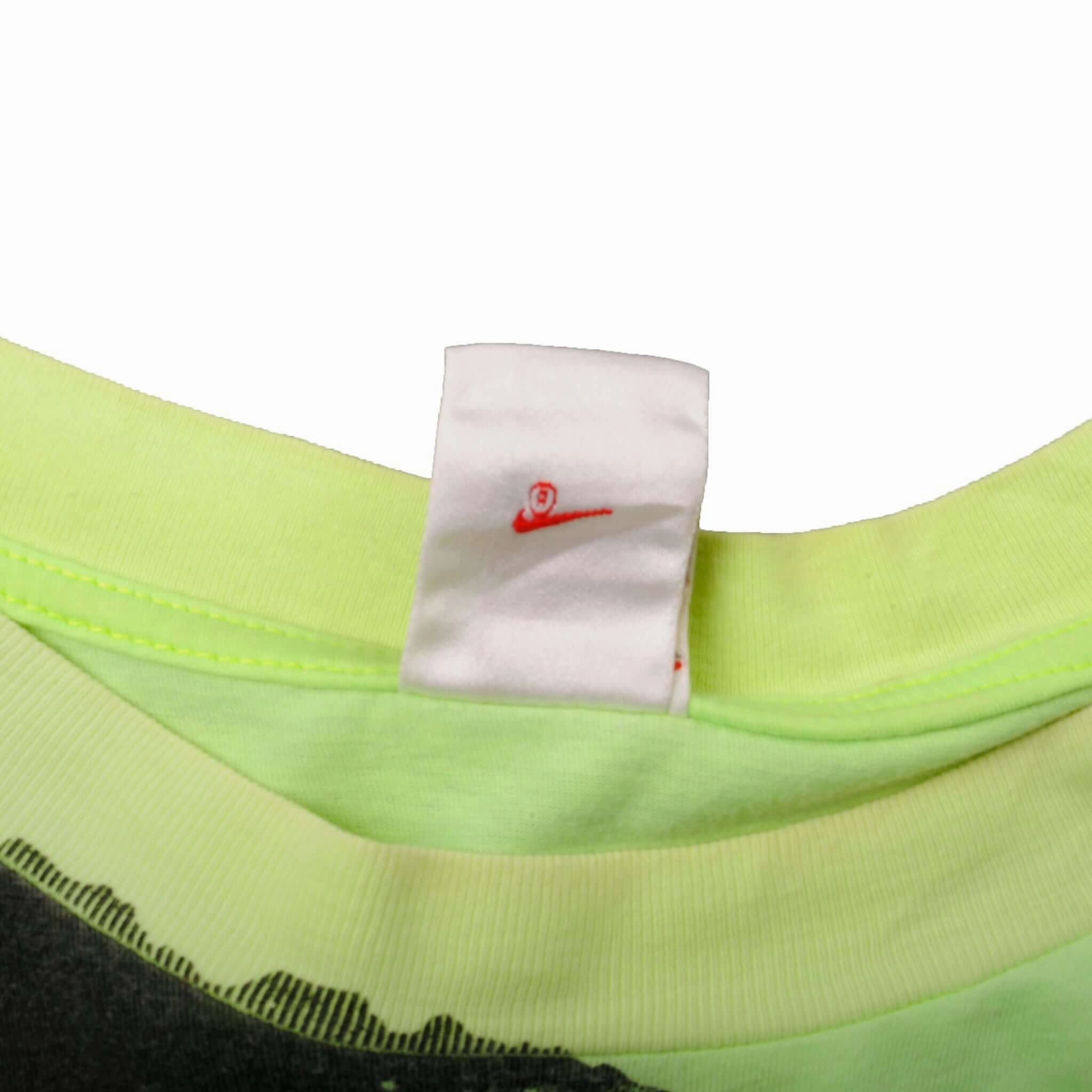 VINTAGE NIKE ALL OVER PRINT TENNIS TEE SHIRT 1987-1994 SIZE XL