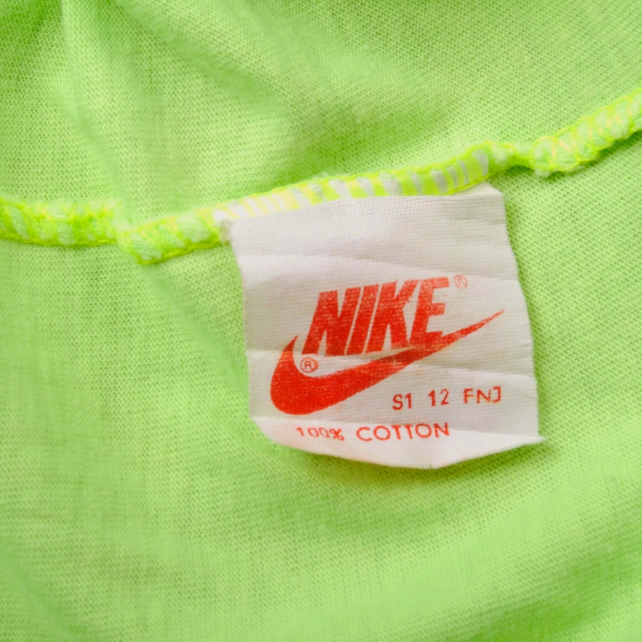 VINTAGE NIKE ALL OVER PRINT TENNIS TEE SHIRT 1987-1994 SIZE XL