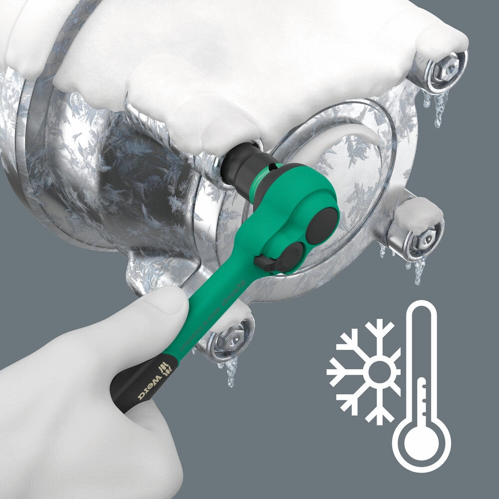 Wera 8100 SB 13 Zyklop 11pc Imperial Comfort Ratchet Set - 005531