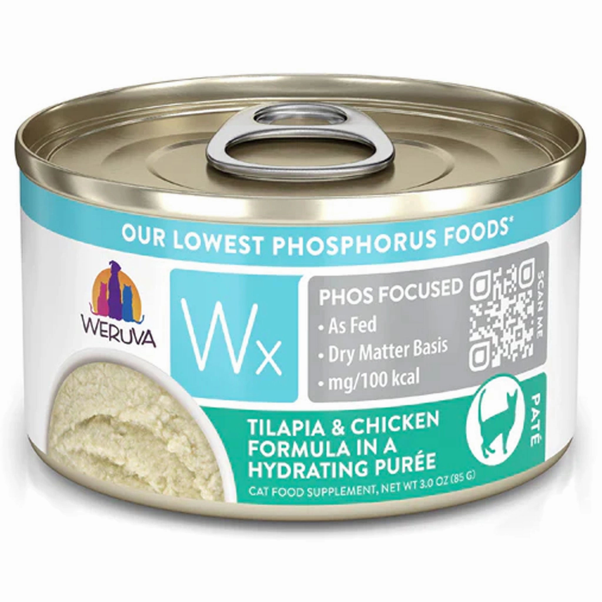 Weruva Wx Can Tilapia/Chicken Cat Food