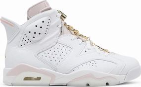 Wmns Air Jordan 6 Retro 'Gold Hoops' SKU DH9696 100 - Authentic - New in Box