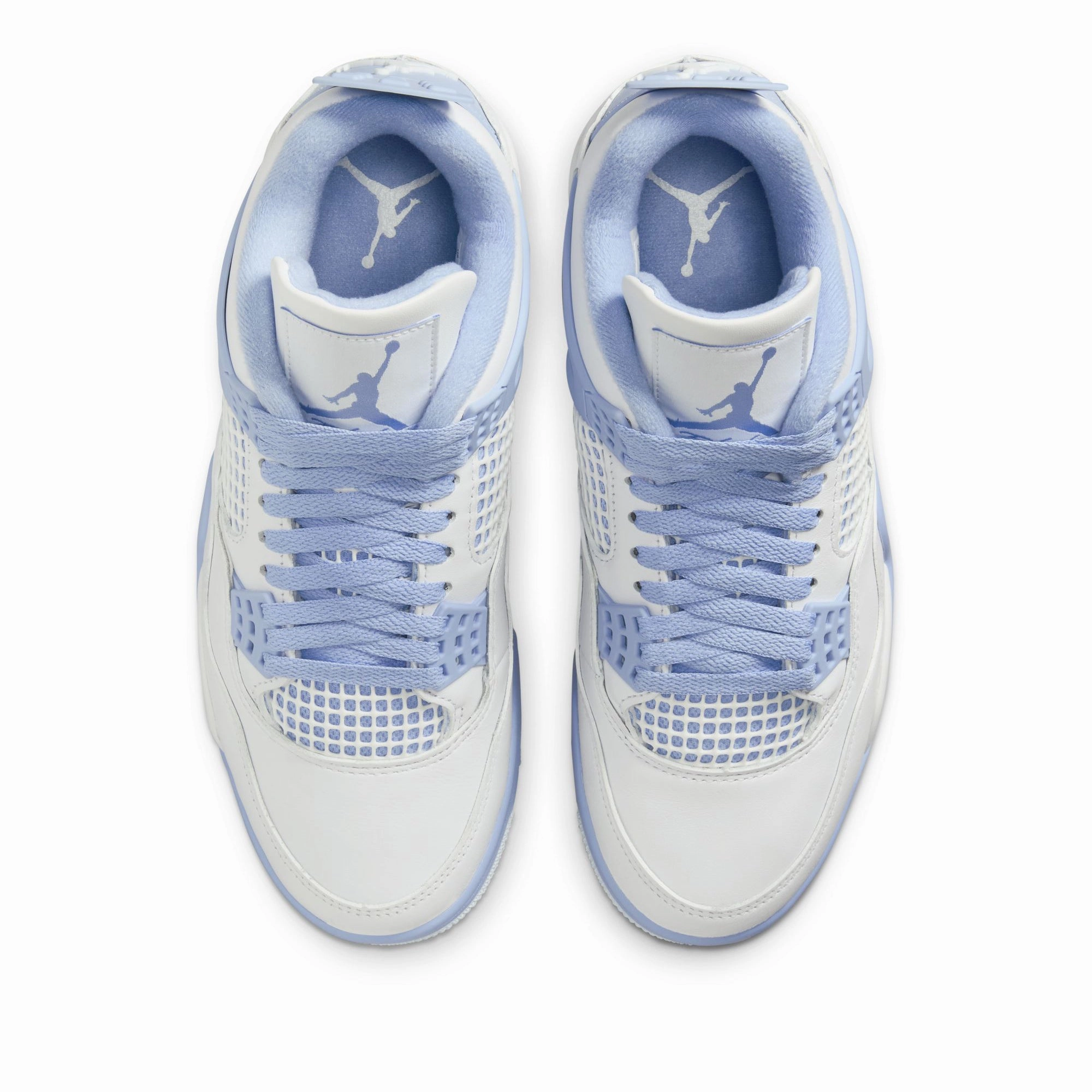 Women's Jordan 4 Retro - White/Aluminum