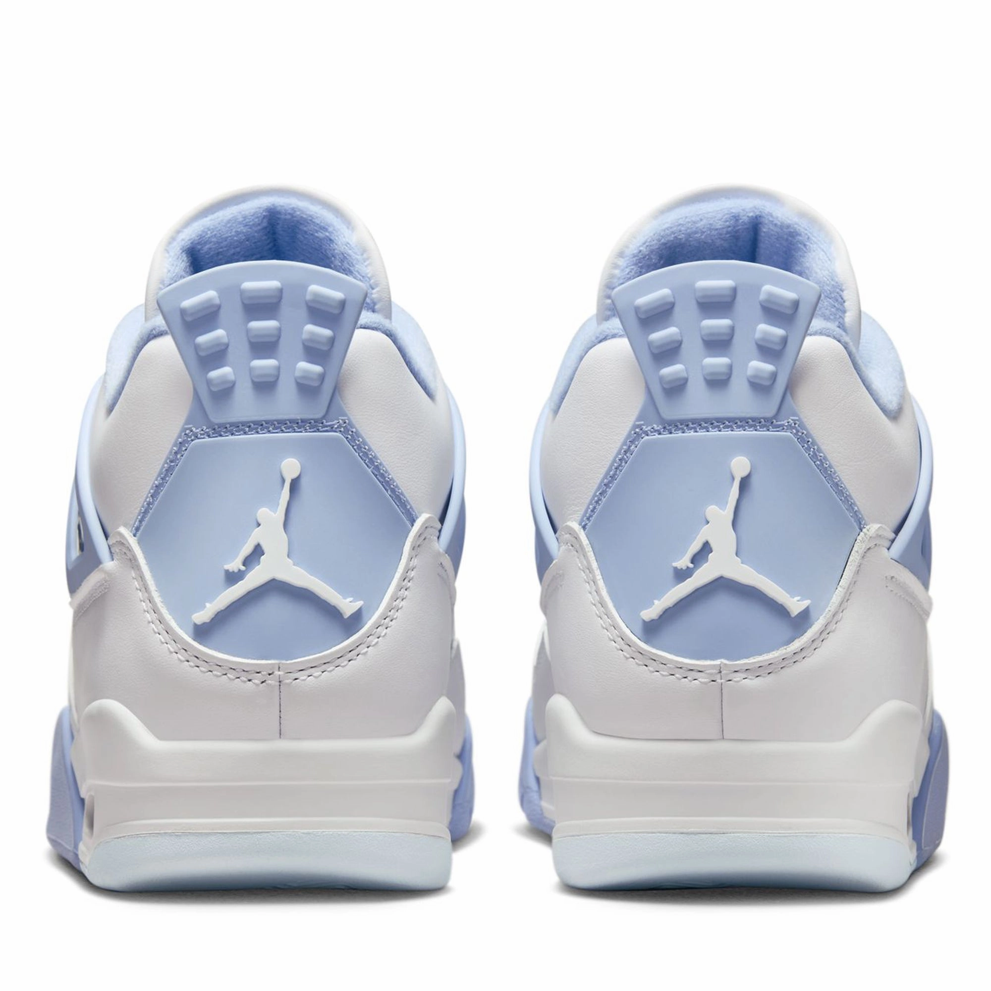 Women's Jordan 4 Retro - White/Aluminum