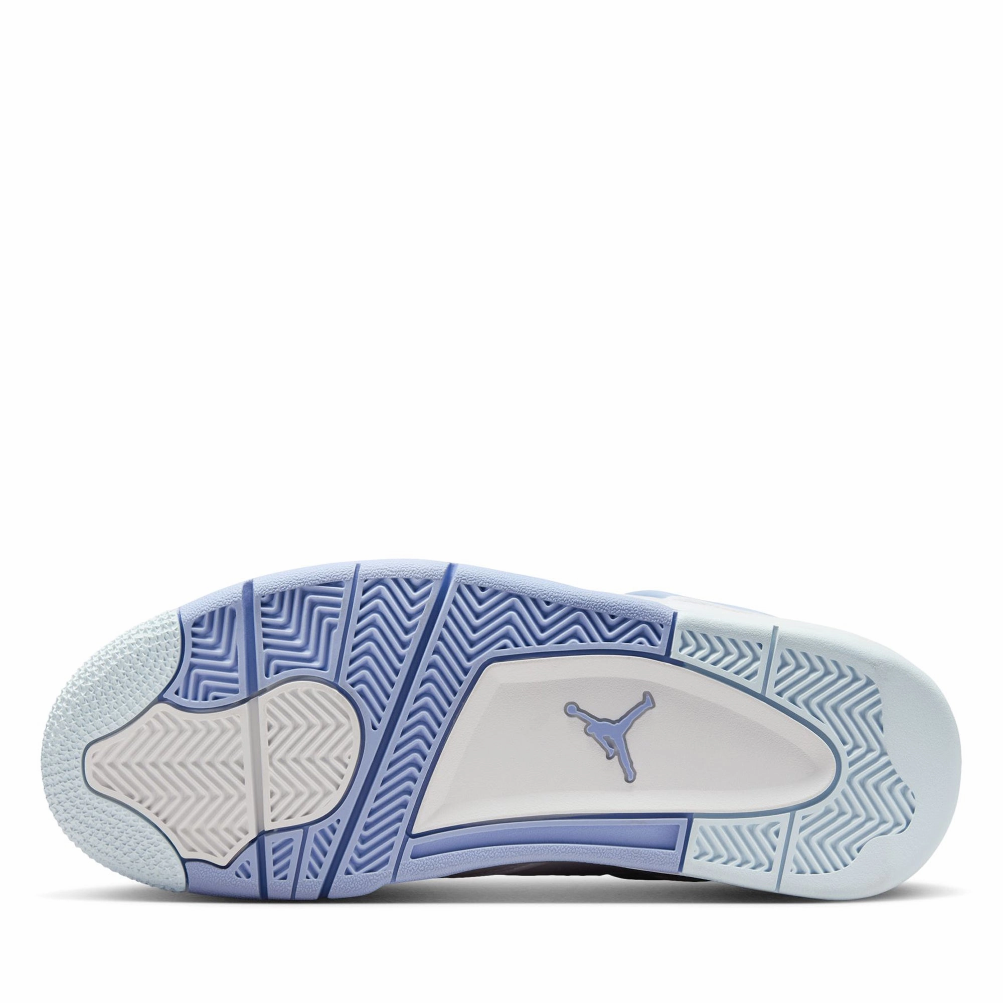 Women's Jordan 4 Retro - White/Aluminum