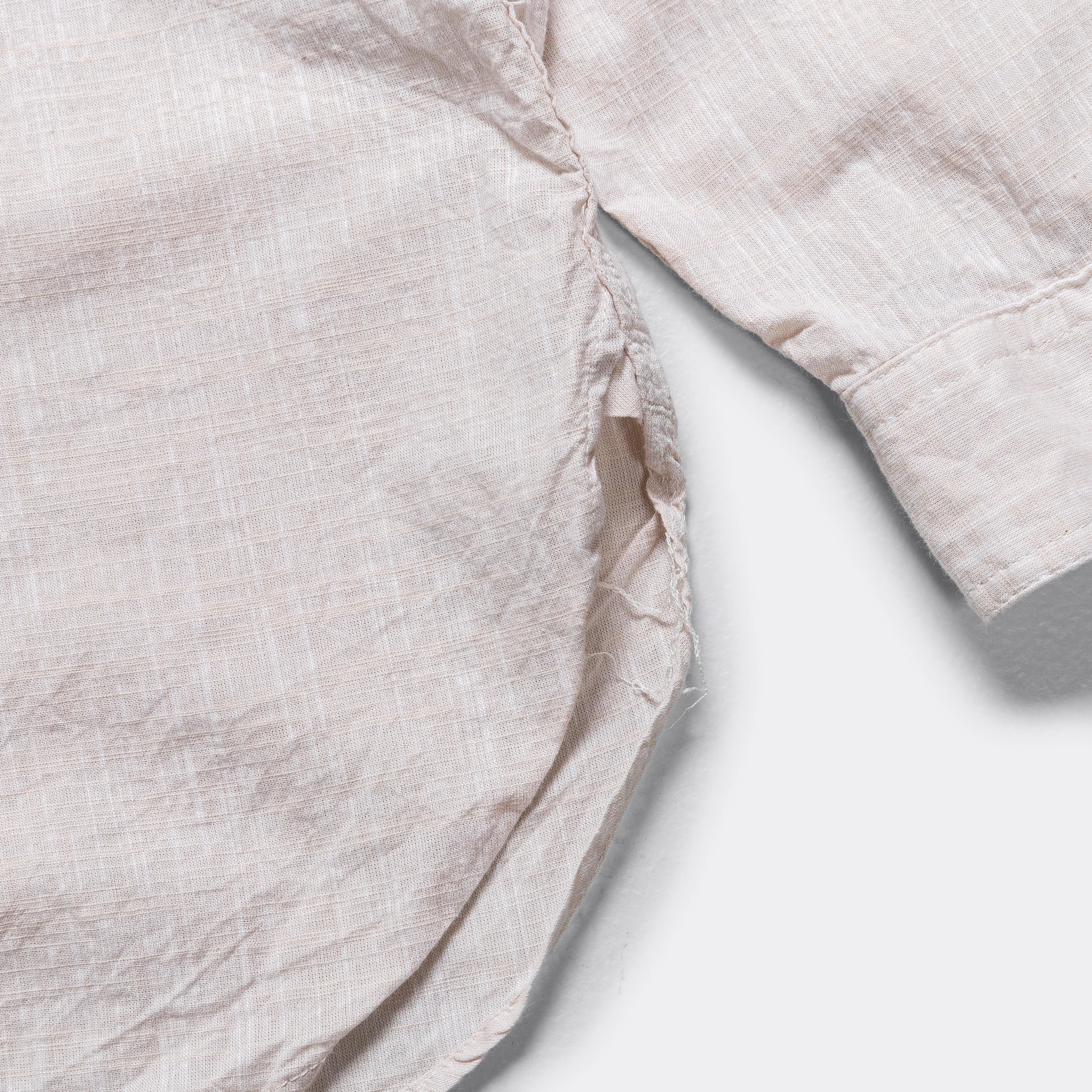 Work Shirt - Beige Cotton Slab