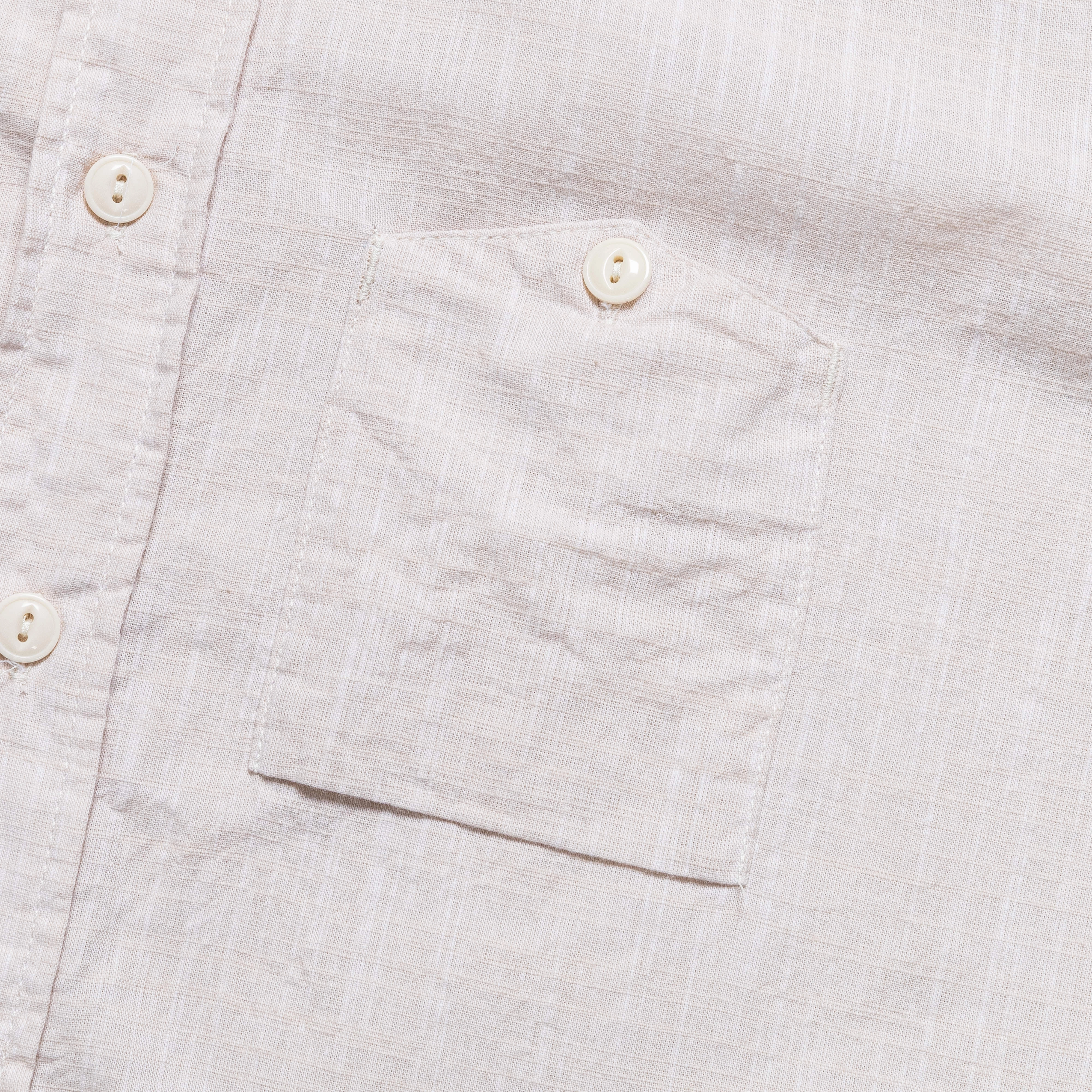 Work Shirt - Beige Cotton Slab